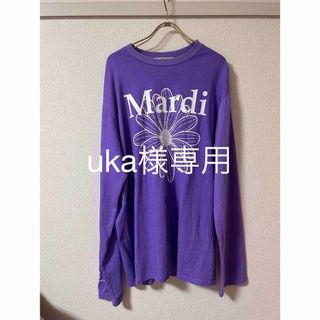 【uka様専用】Mardi Mercredi Long Sleeve T(Tシャツ(長袖/七分))