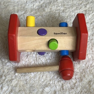 【ステキな知育玩具】ハンマーで叩く木のおもちゃ（スペシャル特典付き）(知育玩具)