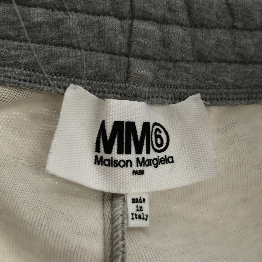 MM6(エムエムシックス)のMM6 Maison Margiela  エムエムシックス メゾン マルジェラ 21SS スウェット切替トラウザーパンツ S52KA0303 STN979 グレー ブラック 38 レディースのパンツ(その他)の商品写真