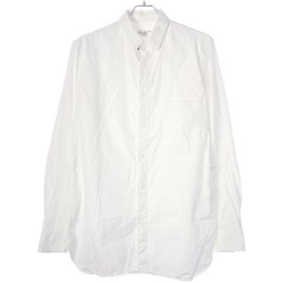 ヨウジヤマモトプールオム(Yohji Yamamoto POUR HOMME)のYohji Yamamoto POUR HOMME ヨウジヤマモト プールオム 11SS 切替デザインコットンブロードシャツ HO-B23-013 ホワイト 2(シャツ)