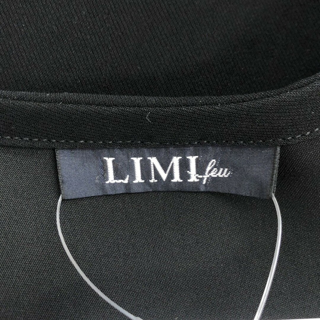 LIMI feu(リミフゥ)のLIMI feu リミフゥ ドルマンノースリーブワイドワンピース 16AW LR-D15-900 ブラック S レディースのワンピース(ロングワンピース/マキシワンピース)の商品写真