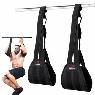 人気商品DMoose Fitness 腹筋建物とコア筋力トレーニング用ハンギ(トレーニング用品)