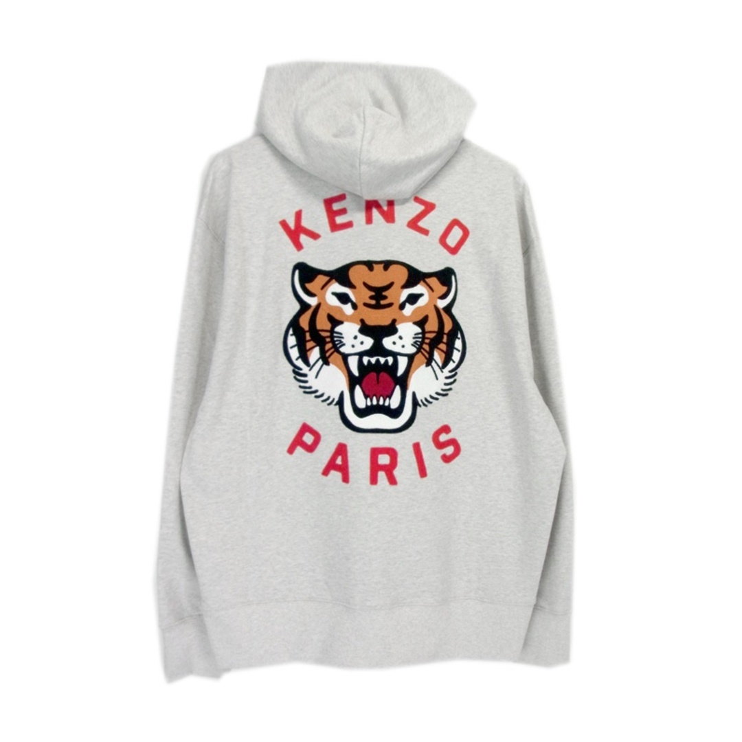 KENZO(ケンゾー)のケンゾー KENZO ■ 24SS 【 Luky Tiger hoodie FE58SW0114MF 】 タイガー デザイン プルオーバー フーディー パーカー 33009 メンズのトップス(パーカー)の商品写真