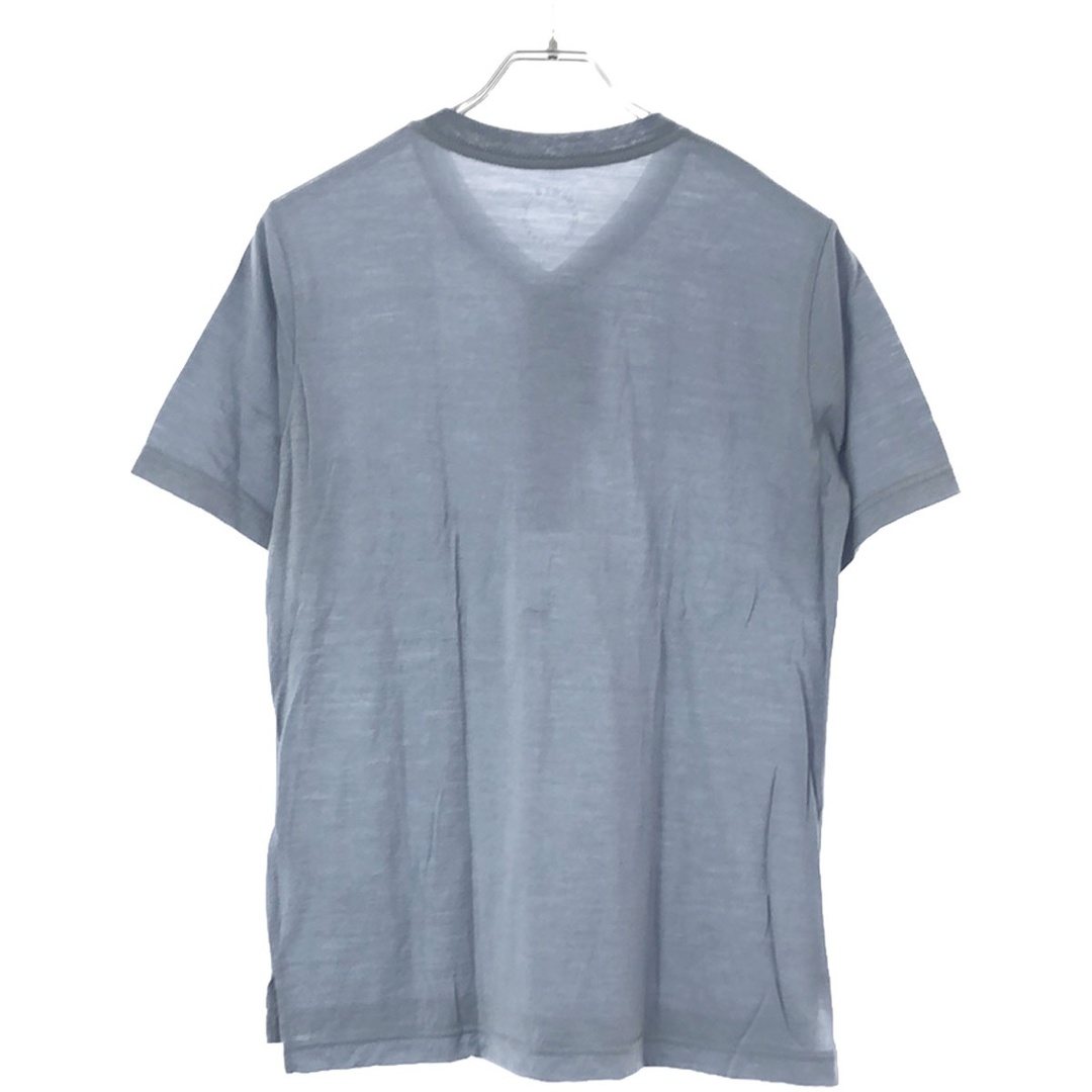 山と道 Merino Light Henley メリノウールヘンリーネックTシャツ  ブルー S メンズのトップス(Tシャツ/カットソー(半袖/袖なし))の商品写真