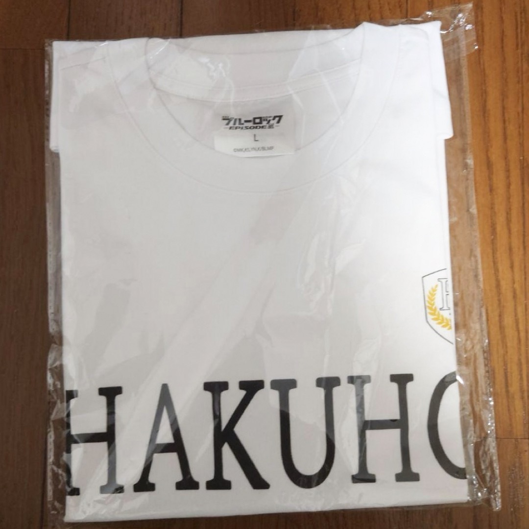 ブルーロック エピソード凪 白宝高校 ユニフォーム風Ｔシャツ L エンタメ/ホビーのおもちゃ/ぬいぐるみ(キャラクターグッズ)の商品写真