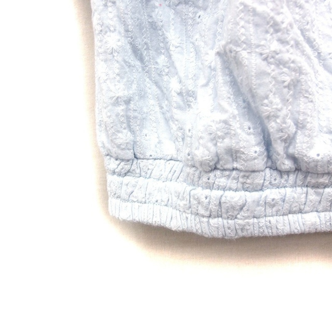 titty&co(ティティアンドコー)のティティー&コー TITTY&CO カットワークレースブラウス ラバティンカラー レディースのトップス(シャツ/ブラウス(半袖/袖なし))の商品写真