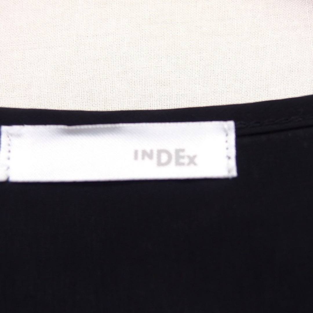 INDEX(インデックス)のインデックス INDEX ワンピース フレア ミニ 膝上 切替レース 花柄 レディースのワンピース(ミニワンピース)の商品写真