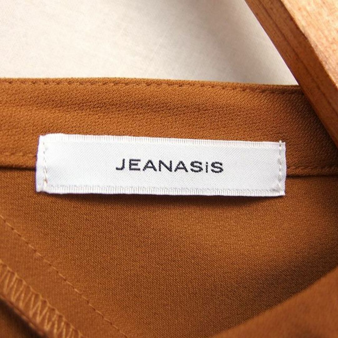 JEANASIS(ジーナシス)のジーナシス JEANASIS カットソー Tシャツ 無地 シンプル ロングテール レディースのトップス(カットソー(長袖/七分))の商品写真