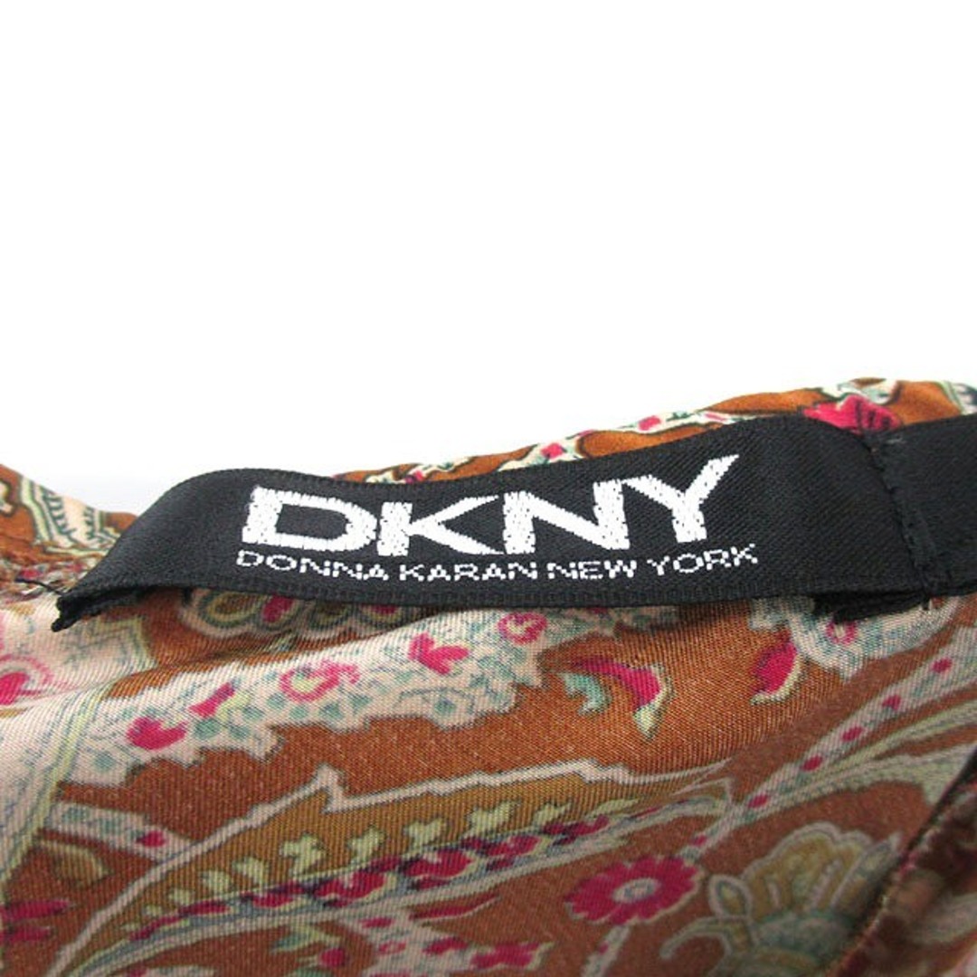 DKNY(ダナキャランニューヨーク)のダナキャランニューヨーク DKNY フレア スカート ロング シルク レディースのスカート(ロングスカート)の商品写真