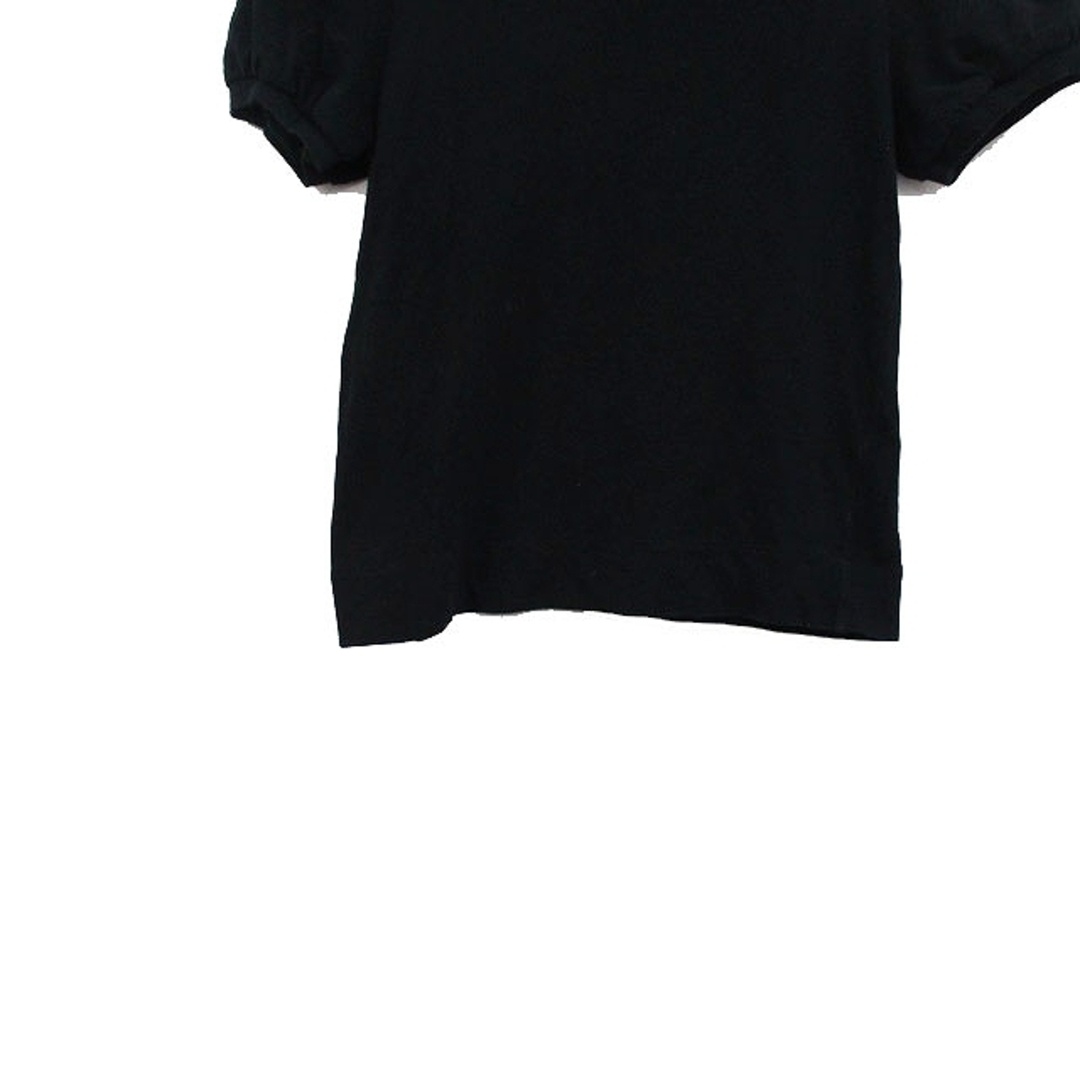 Kaon(カオン)のカオン Kaon カットソー Tシャツ 半袖 コットン シンプル S ブラック レディースのトップス(カットソー(半袖/袖なし))の商品写真