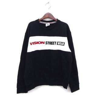 ヴィジョン ストリート ウェア(VISION STREET WEAR)のヴィジョン ストリート ウェア トレーナー スウェット リブ ロゴ コットン 綿(その他)