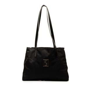 フェンディ(FENDI)のフェンディ FFロゴ金具 ハンドバッグ 15321 ナイロン レディース FENDI 【1-0146913】(ハンドバッグ)