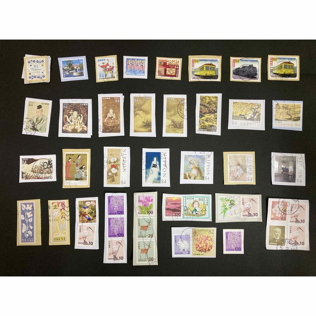 使用済み切手【約180種類】300枚以上 エンタメ/ホビーのコレクション(使用済み切手/官製はがき)の商品写真