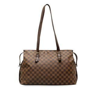 ルイヴィトン(LOUIS VUITTON)のルイ ヴィトン ダミエ チェルシー トートバッグ ショルダーバッグ N51119 PVC レディース LOUIS VUITTON 【1-0146937】(トートバッグ)