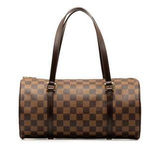 ルイヴィトン(LOUIS VUITTON)のルイ ヴィトン ダミエ パピヨンGM 30 ハンドバッグ N51303 PVC レディース LOUIS VUITTON 【1-0147028】(ハンドバッグ)