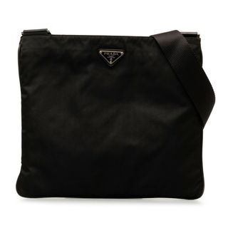 プラダ(PRADA)のプラダ 三角ロゴプレート 斜め掛け ショルダーバッグ ナイロン レディース PRADA 【1-0147132】(ショルダーバッグ)