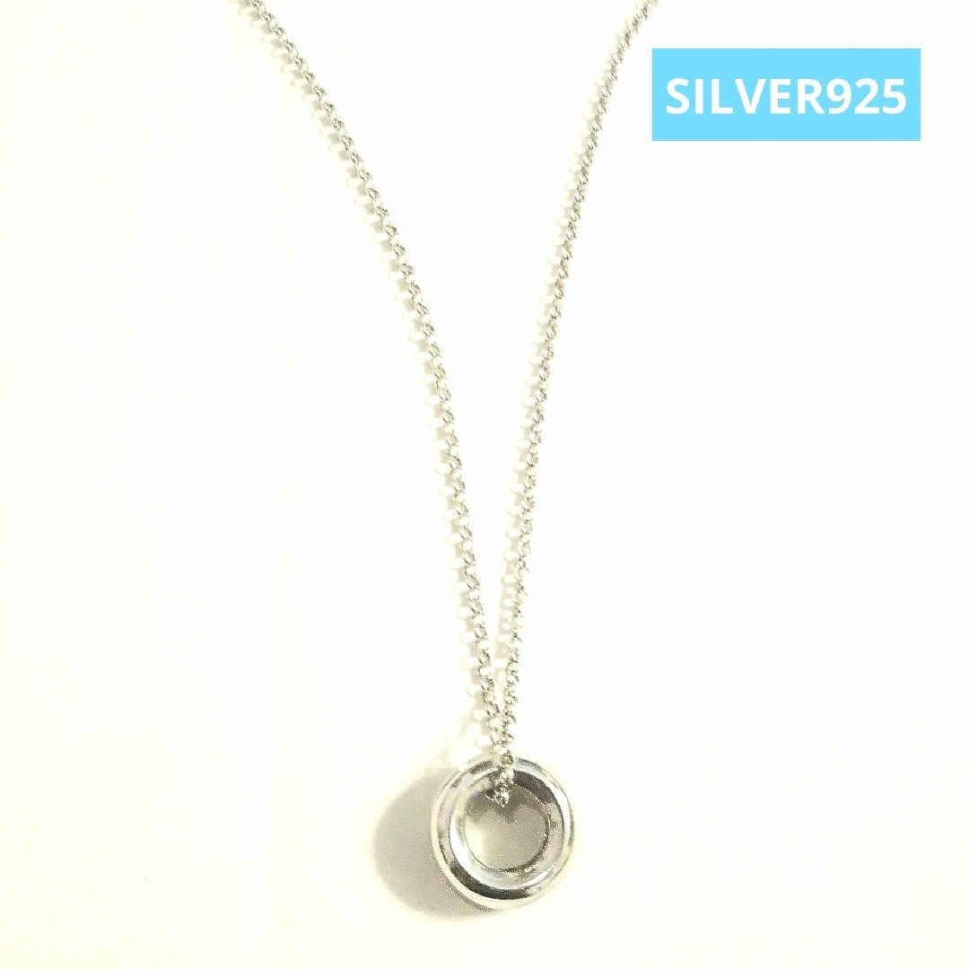 🐾 銀 ★ SILVER925 シルバー リング ペンダント ネックレス レディースのアクセサリー(ネックレス)の商品写真