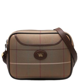 バーバリー(BURBERRY)のバーバリー チェック柄 ワンショルダーバッグ キャンバス レディース BURBERRY 【1-0147361】(ショルダーバッグ)