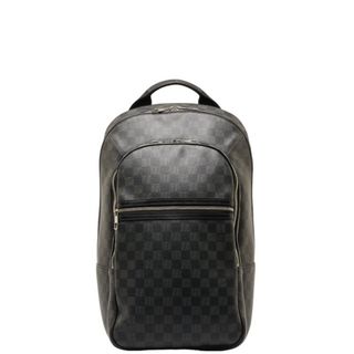 ルイヴィトン(LOUIS VUITTON)のルイ ヴィトン ダミエ ミカエル グラフィット リュック バックパック N58024 PVC メンズ LOUIS VUITTON 【1-0148563】(バッグパック/リュック)