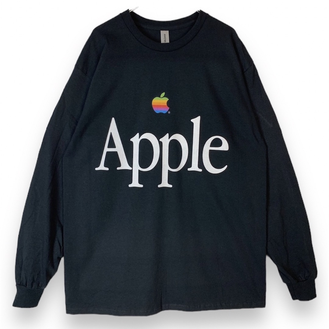  アップル ロン Tシャツ APPLE 黒 ブラック トラビススコット 野村訓市 メンズのトップス(Tシャツ/カットソー(七分/長袖))の商品写真