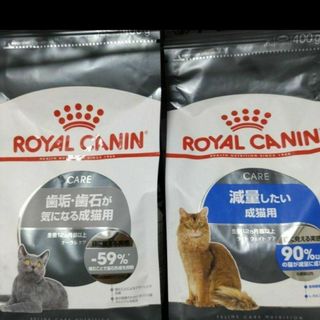 ロイヤルカナン(ROYAL CANIN)のぱんちゃん様専用　ロイヤルカナン　猫　デンタルケアと減量　セット　キャットフード(ペットフード)