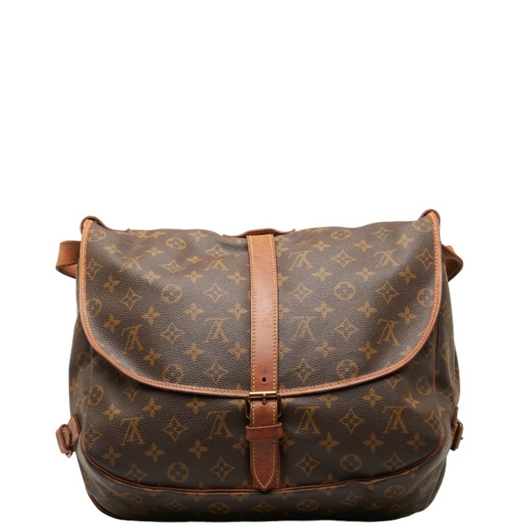 LOUIS VUITTON(ルイヴィトン)のルイ ヴィトン モノグラム ソミュール35 斜め掛け ショルダーバッグ M42254 PVC レディース LOUIS VUITTON 【1-0149294】 レディースのバッグ(ショルダーバッグ)の商品写真