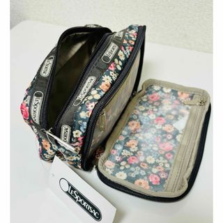 LeSportsac - 新品タグ付き　レスポートサック　ポーチ　万能ポーチ　メッシュポケット　レスポ