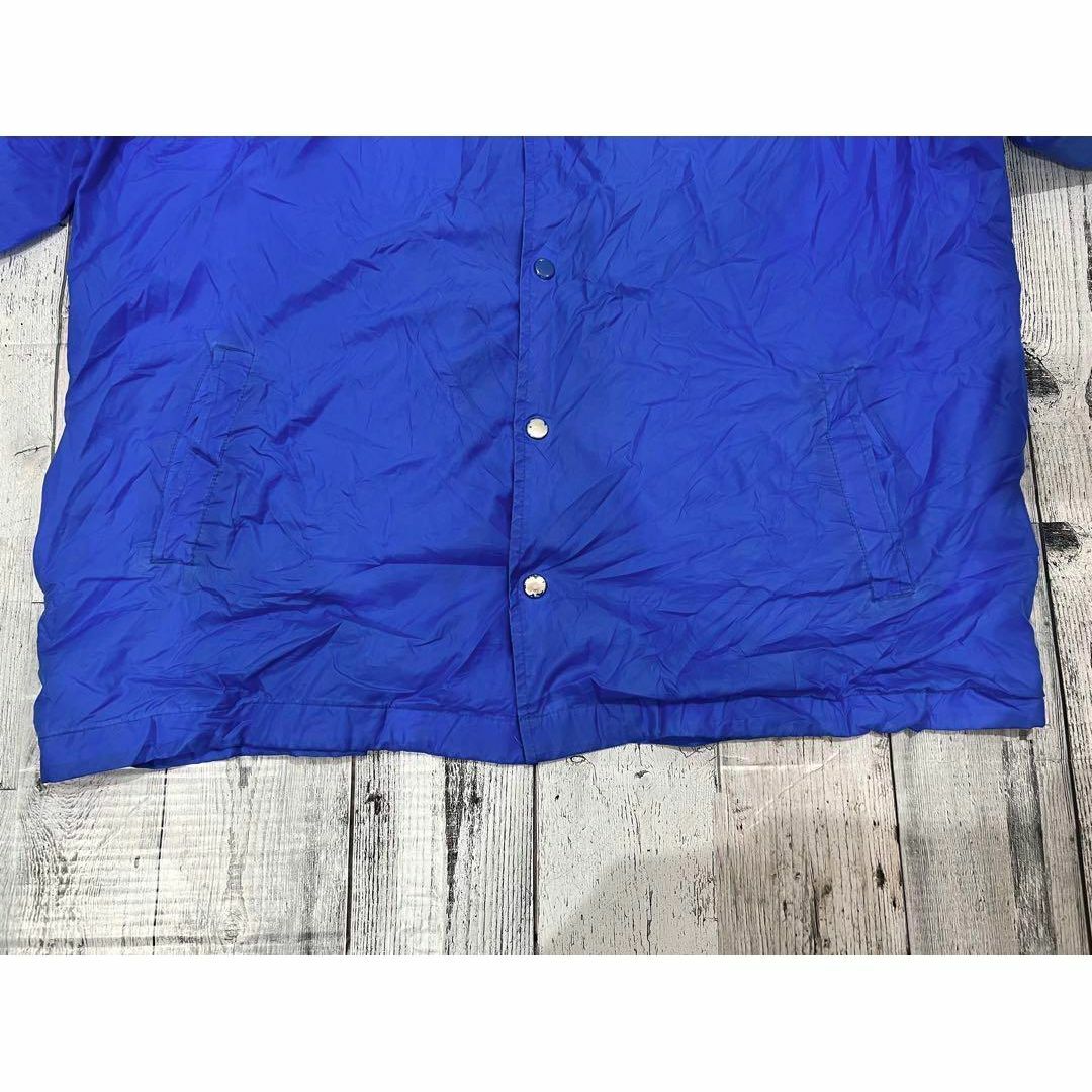 掘り出し物♪ゆるだほ☆OPEN TRAILS ブルー　XL ブルゾン　ナイロン メンズのジャケット/アウター(ナイロンジャケット)の商品写真