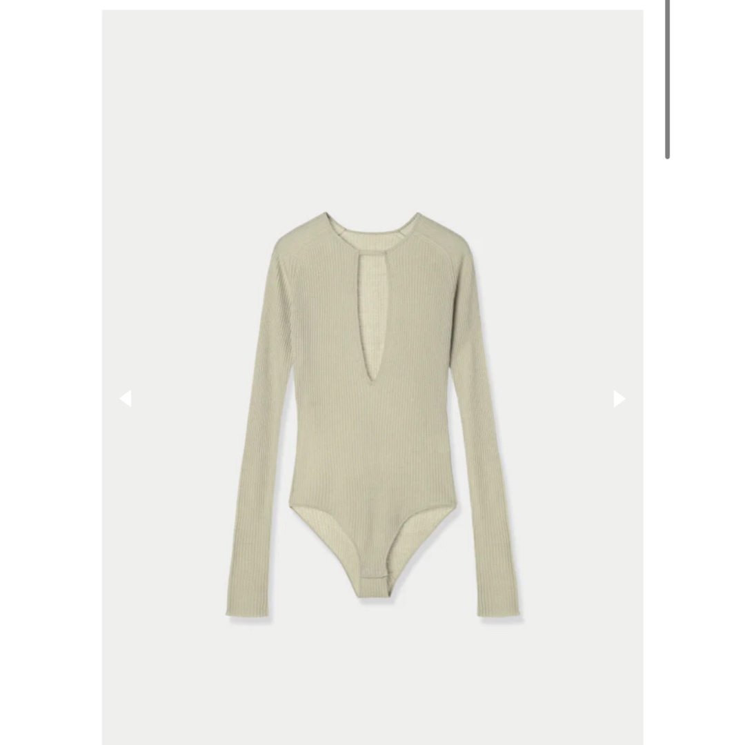 louren vneck knit body suit レディースのトップス(ニット/セーター)の商品写真