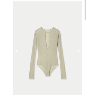 louren vneck knit body suit(ニット/セーター)