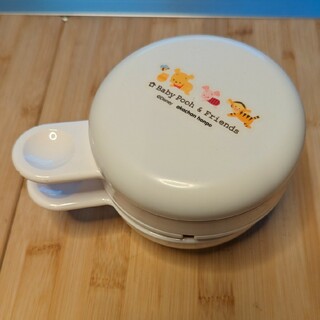 ディズニー(Disney)のディズニー プーさん 離乳食 調理セット スプーン フォーク(離乳食調理器具)