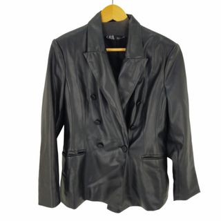 ザラ(ZARA)のZARA(ザラ) レザーテーラードジャケット レディース アウター ジャケット(テーラードジャケット)