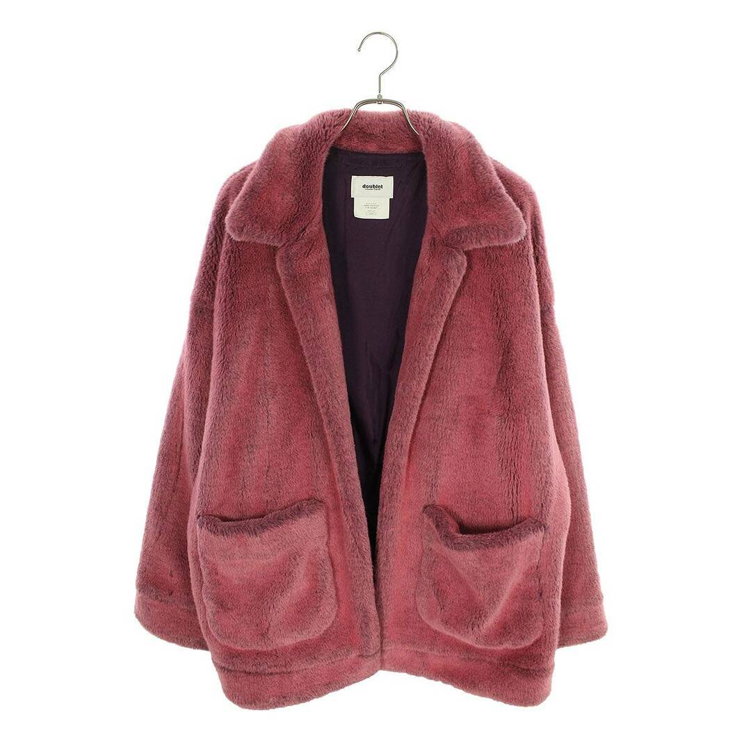 doublet(ダブレット)のダブレット  20AW  HAND-PAINTED FUR JACKET 20AW04BL90 ハンドペイントファージャケットブルゾン メンズ L メンズのジャケット/アウター(ブルゾン)の商品写真