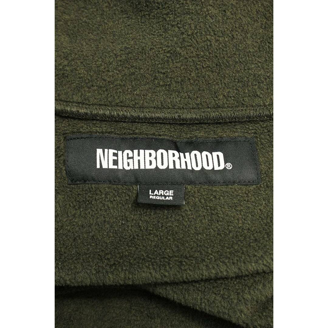 NEIGHBORHOOD(ネイバーフッド)のネイバーフッド  23AW  232OKNH-CSM06 ハーフジップフリースブルゾン メンズ L メンズのジャケット/アウター(ブルゾン)の商品写真