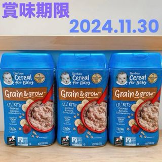 【新品未開封】Gerber オートミール バナナ ストロベリー 3点セット(その他)