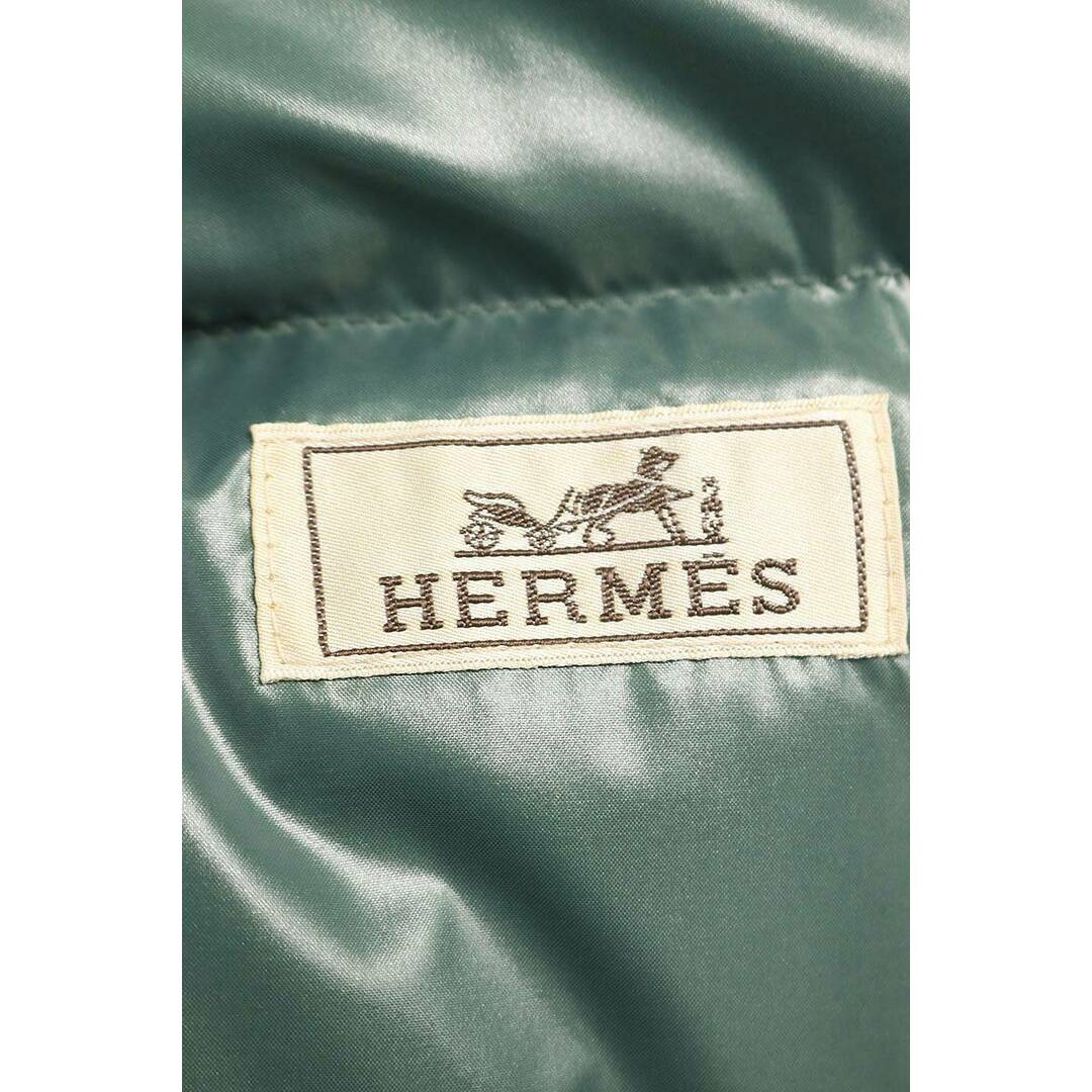 Hermes(エルメス)のエルメス  23AW セリエボタンジップアップナイロンダウンベスト メンズ 50 メンズのジャケット/アウター(ダウンベスト)の商品写真