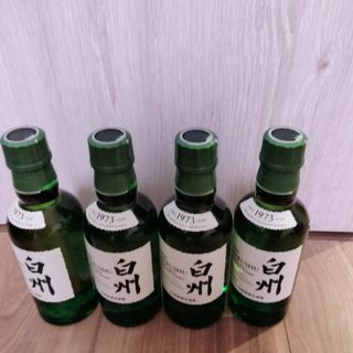 サントリー白州　ミニボトル　4本（180ml)(ウイスキー)