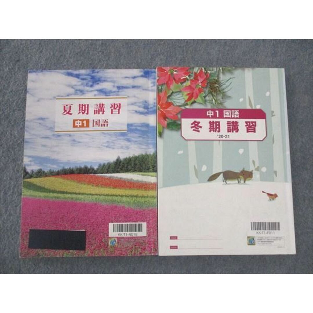 WL06-007 臨海セミナー 中1 国語/英語/数学 2020-2021 夏期/冬期講習 計2冊 23S2C エンタメ/ホビーの本(語学/参考書)の商品写真