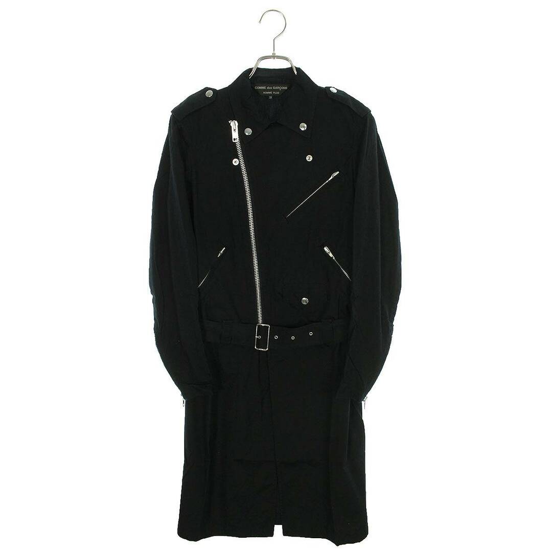 COMME des GARCONS HOMME PLUS(コムデギャルソンオムプリュス)のコムデギャルソンオムプリュス  16SS  PQ-B036 AD2015ダブルライダースコート メンズ XS メンズのジャケット/アウター(その他)の商品写真