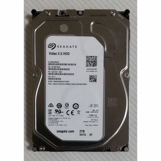 SEAGATE - 未使用 0時間 2TB HDD ST2000VM005 （正常、PC用）