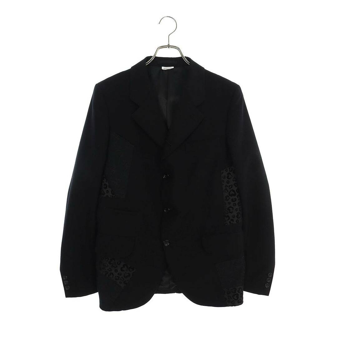 COMME des GARCONS HOMME PLUS(コムデギャルソンオムプリュス)のコムデギャルソンオムプリュス  22SS  PK-J049 AD2022 ジャガードパッチウールテーラードジャケット メンズ S メンズのジャケット/アウター(テーラードジャケット)の商品写真