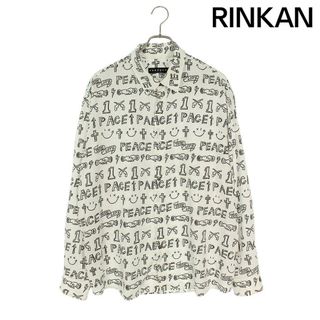 ロアーガンズ(roarguns)のロアーガンズ  GRAFFITI PRINT SHIRT/23SGS-03 グラフィティプリント長袖シャツ メンズ 3(シャツ)