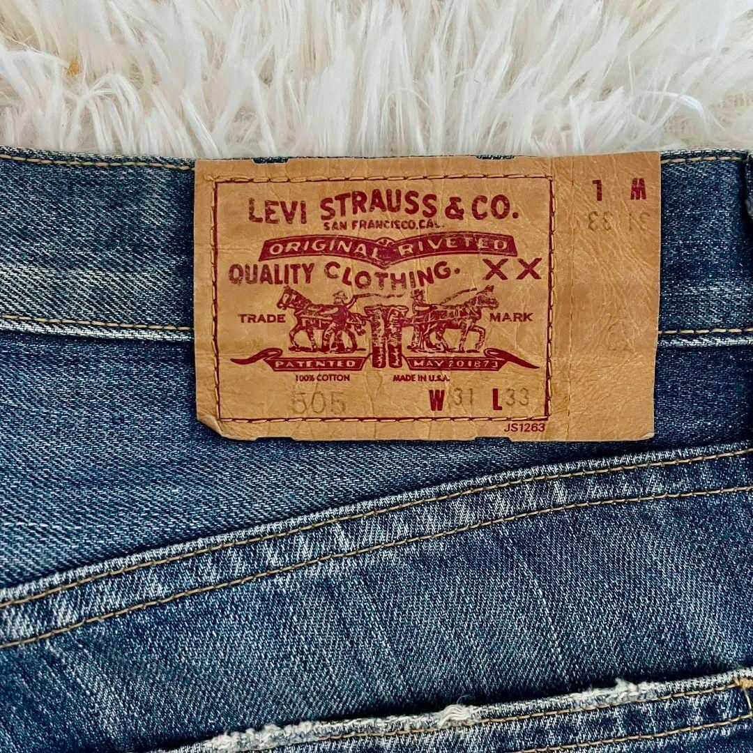 Levi's(リーバイス)の【大人気◎】Levi's ストレートデニム USA製 4170 505 ジーンズ メンズのパンツ(デニム/ジーンズ)の商品写真