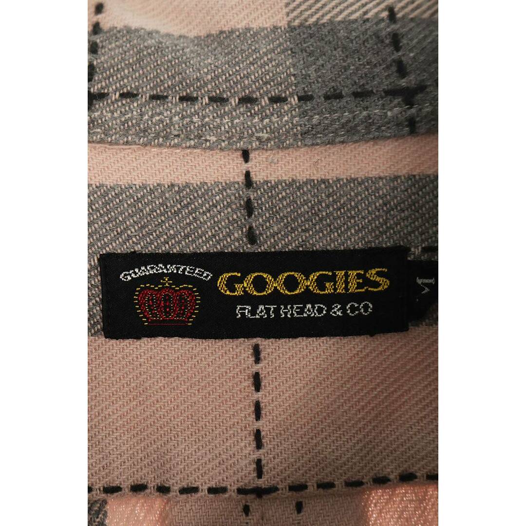 THE FLAT HEAD(フラットヘッド)のザフラットヘッド GOOGIESチェック長袖シャツ メンズ M メンズのトップス(シャツ)の商品写真