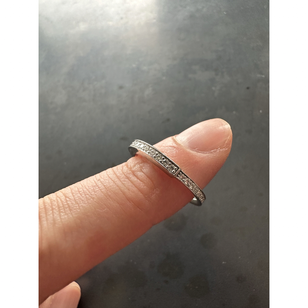 Tiffany & Co. - ティファニー 新作 ロック リング ホワイト Tiffany & Co. - ティファニー 新作 ロック リング ホワイト