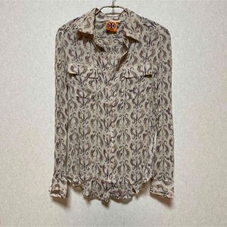 トリーバーチ(Tory Burch)のトリーバーチ　長袖シルクシャツ(シャツ/ブラウス(長袖/七分))