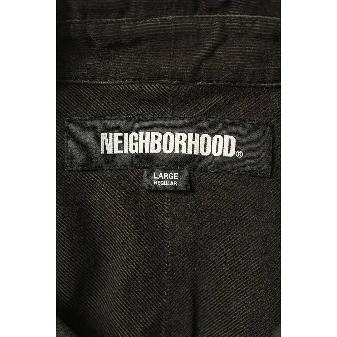 NEIGHBORHOOD(ネイバーフッド)のネイバーフッド  23AW  232SPNH-SHM02 コーデュロイ長袖シャツ メンズ L メンズのトップス(シャツ)の商品写真