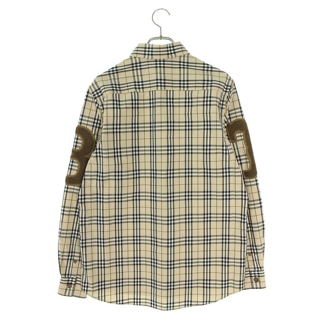 BURBERRY(バーバリー)のバーバリー  8042350 アームTBフェルトワッペンチェック柄長袖シャツ メンズ XS メンズのトップス(シャツ)の商品写真