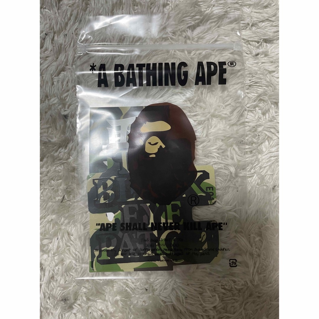 A BATHING APE(アベイシングエイプ)の即日配送！非売品！Bape Black Eye Patch ステッカー エンタメ/ホビーのコレクション(ノベルティグッズ)の商品写真