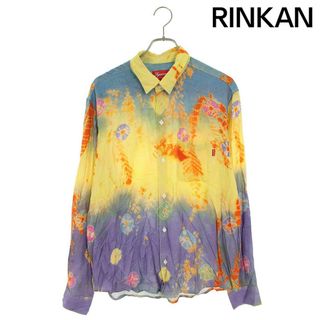 シュプリーム(Supreme)のシュプリーム  19AW  Batik Print Rayon Shirt 総柄レーヨンプリント長袖シャツ メンズ M(シャツ)